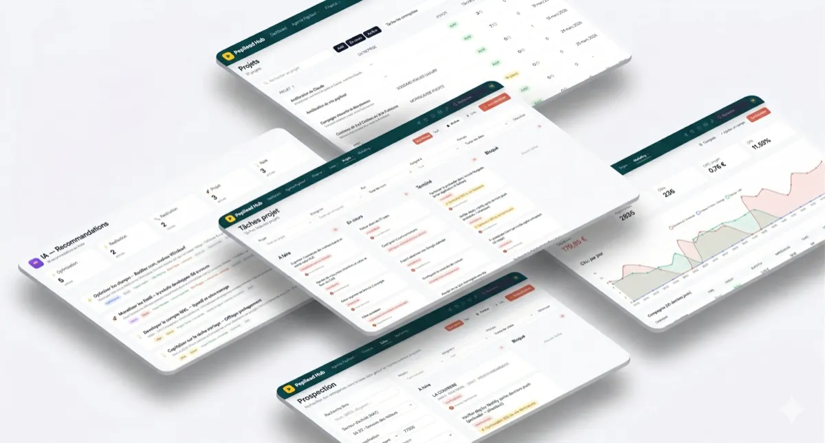 Pepilead Hub Dashboard